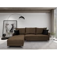 thumbnail image 2 of Sala Esquinera Caslon EL BAZAR STORE Chocolate 260x180 cm Lino Nacional Modular, 2 of 6