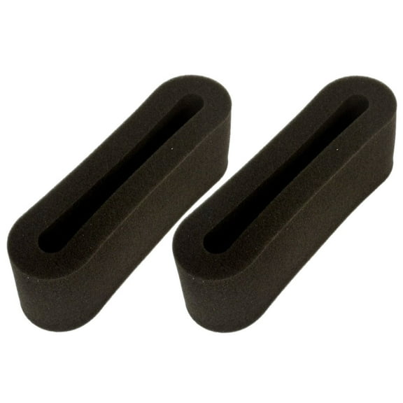 HQRP 2-pack Outer Circular Filters for Bissell CleanView II Plus Bagless 3576-6 / 35766 / 3576M / 3576-M Upright Vacuums