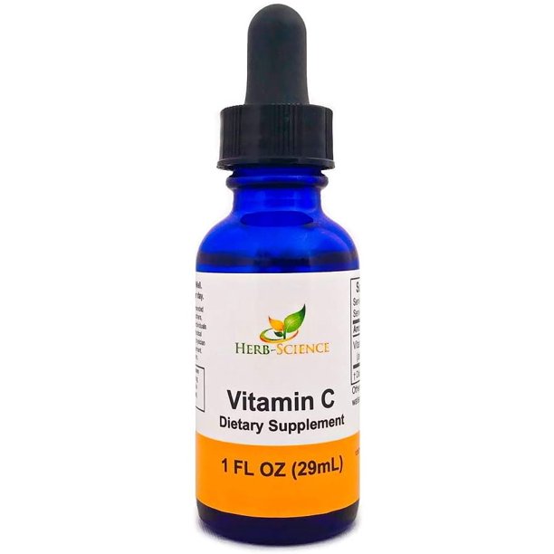 Liquid Vitamin C Drops High Absorption, VIT C, Antioxidant Supplement
