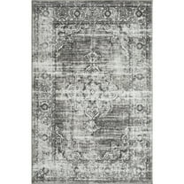 Loomaknoti Rhane Allinzie 4' x 6' Ivory Oriental Indoor Area Rug