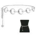 thumbnail image 2 of 1 Uds. Cadena de Metal para el cuerpo, cadena para la cintura del vientre para mujer, cinturones de eslabones de joyería para el cuerpo a la moda, 2 of 5