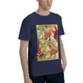 thumbnail image 2 of Bingfone Bright Mushrooms Men'S Loose Fit Short-Sleeve Pocket T-Shirt, 2 of 7