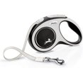 thumbnail image 1 of Flexi Comfort Nylon Tape Retractable Dog Leash, Grey, Small: 5-m long, 1 of 5