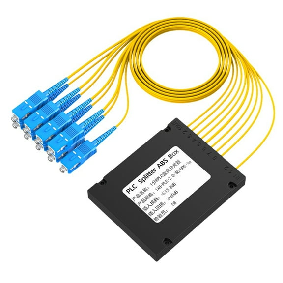 SC/ Fiber Optic Splitter Box PLC Splitter ABS Box Fiber Optical Splitter Fiber Optic Splitter Box 1/8