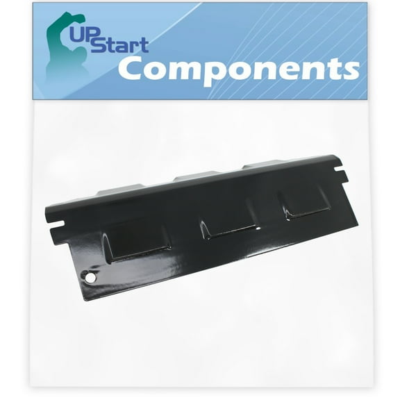 BBQ Grill Heat Shield Plate Tent Replacement Parts for Charbroil 463351605 - Compatible Barbeque Porcelain Steel Flame Tamer, Guard, Deflector, Flavorizer Bar, Vaporizer Bar, Burner Cover 11 3/4""