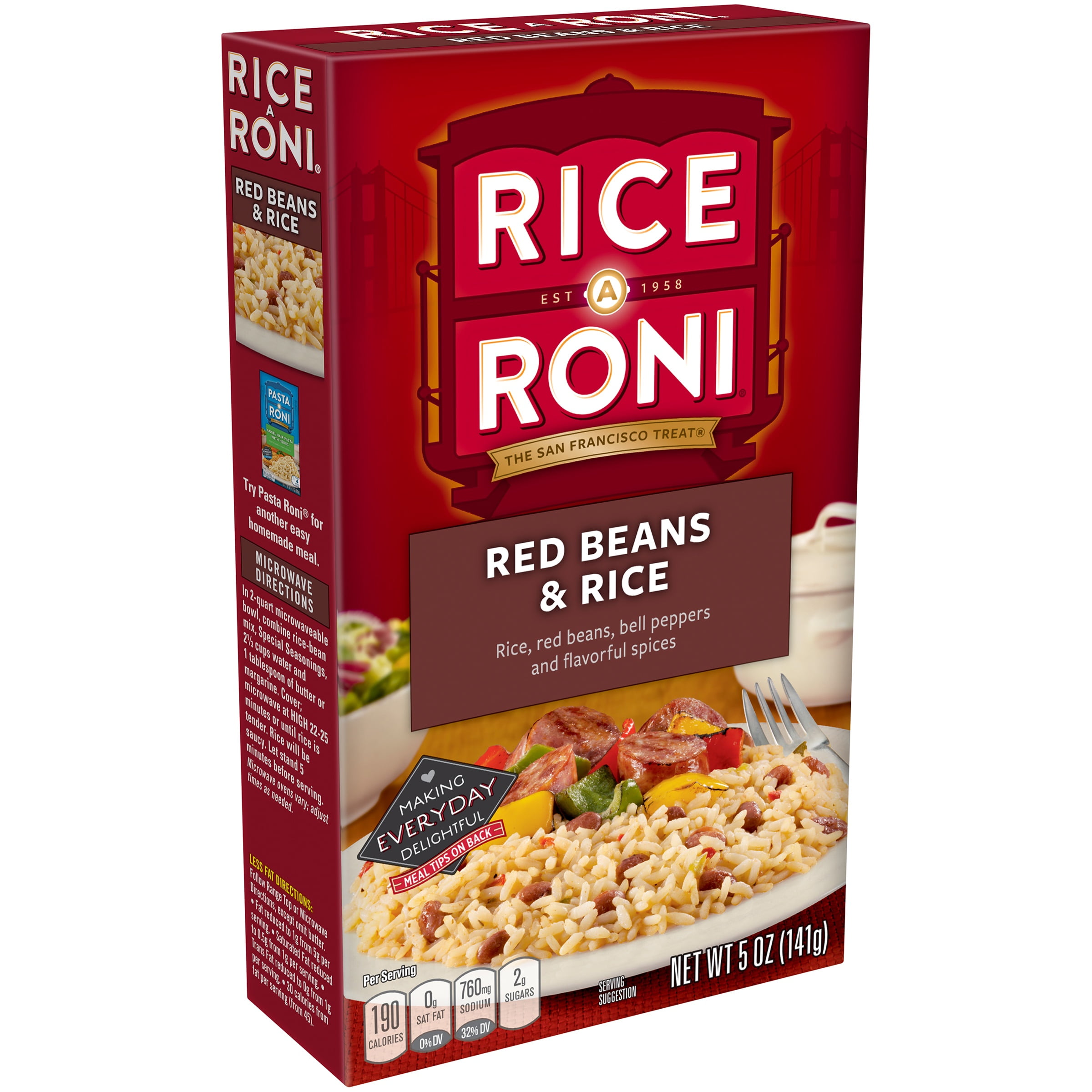 Rice-A-Roni Red Beans & Rice Mix, 5 oz Box - Walmart.com