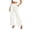 White——Back to School Outfits for Women, variant on Oiangi Wide Leg Dress Pants for Women High Waist Stretchy Ruched Slacks Casual Basic Business Work Trousers with Pockets Dark Gray S