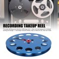 thumbnail image 3 of 1/4 7 Inch Empty Tape Reel, 11 Holes Universal Open Reel Sound Tape Empty Reel, Aluminum Alloy Take Up Reel to Reel for Tape Recorder, Universal Opening Machine Part, 3 of 7
