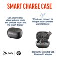 thumbnail image 2 of Poly Voyager Free 60+ UC M - Verdaderos Auriculares Inalámbricos con Micrófono - Intrauditivos - Bluetooth - Cancelación Activa de Ruido - Negro Carbón, 2 of 5