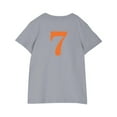 thumbnail image 4 of Zwiiyzr Toddler Kids Boys Girls Birthday Shirt 3Th 4Th 5Th 6Th 7Th 8Th 9Th 10Th Year Old Print T-Shirt Fashion Round Neck Print Short Sleeve Tops 3-10Y Gray, 4 of 4