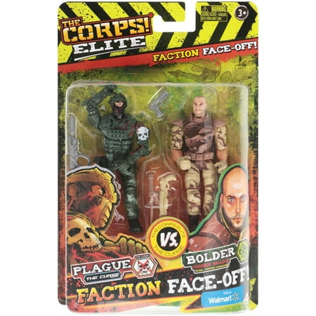The Corps! Elite® Faction Face-Off! Action Figures 6 pc Carded