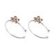 thumbnail image 2 of Xihbxyly Joyas de Cristal para La Nariz, Elegante Aro Nasal con Diseño Floral, Pendientes de Cobre Brillante, Juego de Accesorios de Moda, Ideal Como Regalo, Ideal para Amantes de La Joyería. Juego d, 2 of 2