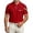 Red, variant on Mens Golf Polo Shirts Arrival Italian National Day Theme Print Mens Athletic Tops,Black,6XL