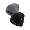 thumbnail image 1 of wonima44 2 Pack Satin Lined Beanie for Men Women Acrylic Winter Hats Warm Silky Skull Cap, 1 of 1