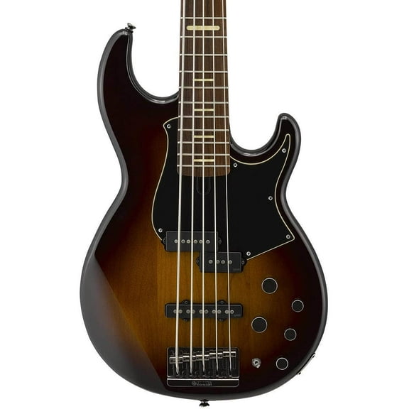 Yamaha BB735A 5-String Electric Bass Dark Brown Sunburst