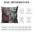 thumbnail image 5 of Sheronv City Street Performance Graphic Decorative Throw Pillow Cover Short Plush 1PC for Home Couch Living Room Bed Sofa 20x20in, 5 of 5