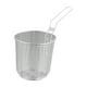 thumbnail image 2 of cesta para freír,Cesta para freír Cesta para freír de alambre redondo Mango,Cesta para freír multifuncional de acero inoxidable,Cesta para servir patatas fritas de malla de alambre, 2 of 8