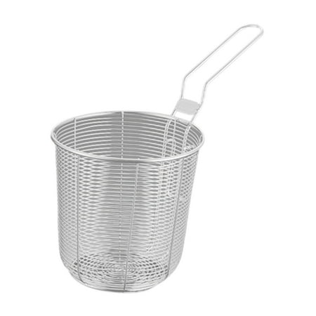 

Frying Basket Food Presentation Tableware Chip Frying Basket Mesh Colander Strainer Basket for Cooking Camping Frying 12cm