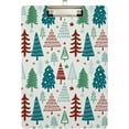 thumbnail image 1 of FMSHPON Christmas Cute Xmas Tree Stars Clipboard Hardboard Wood Nursing Clip Board and Pull for Standard A4 Letter 13x9 inches, 1 of 5