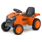 Mow & Go Lawn Mower Toy, 6-Volt Ride-On Toy by Kid Trax, ages 18 - 30 months, orange