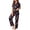 A-Navy140, variant on Bibifish Womens Halloween Pajama Set Fall Loose Fit Short Sleeve Top Long Pants 2 Piece Outfit Holiday Nightwear