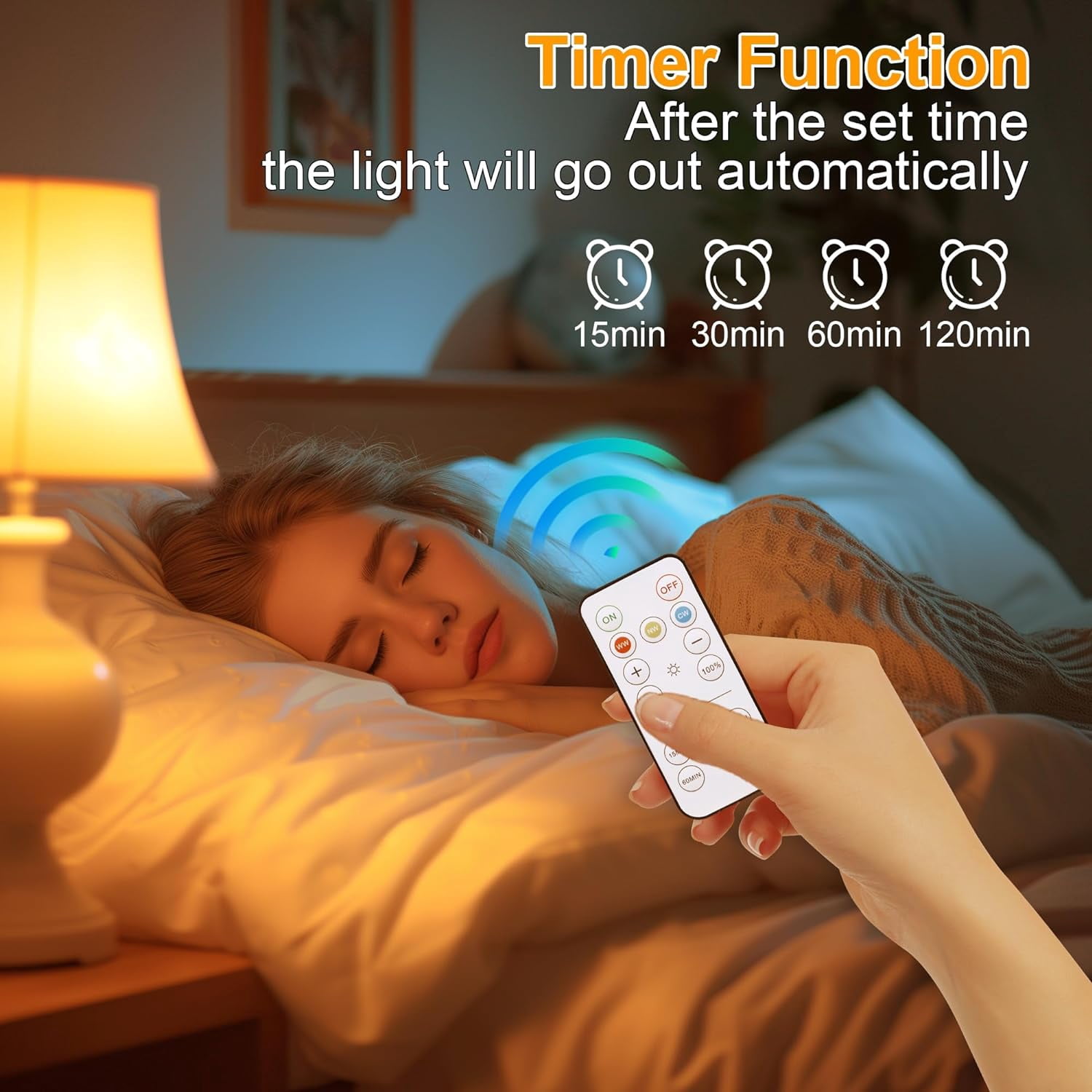Rechargeable Battery Operated Light Bulbs, 300LM E26 Socket (Magnetic Detachable) Light Bulb for Lamps with Remote Control Dimmable＆Timer, Puck Emergency Lamp for Non-Hardwired Wall Sconce (Pack