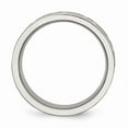thumbnail image 2 of Titanium Greek Key 8mm Satin & Polished Band Size: 7; for Adults and Teens; for Women and Men, 2 of 6