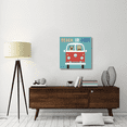 thumbnail image 2 of Global Gallery's 'Beach Bums Bus' By Michael Mullan Stretched Canvas Wall Art, 2 of 4