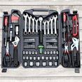 thumbnail image 1 of ALEKO TK03 Multifonctionnel Mixte Ensemble d'Outils avec Étui de Rangement de Transport à Trois Volets, 95 Pièces, 1 of 10