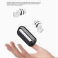thumbnail image 3 of Bouchons d'Oreilles en Silicone Réutilisables pour Dormir et Ronfler Blanc, Noir, 3 of 8