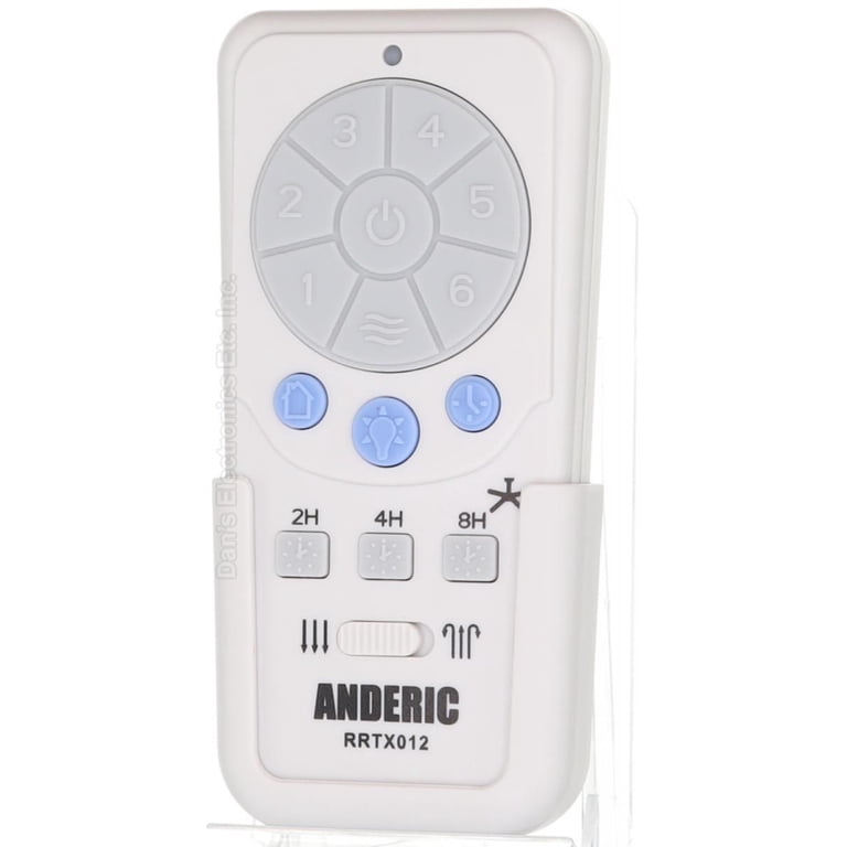 ANDERIC RRTX012 for Harbor Breeze A25-TX012 ✔️Ceiling Fan Remote Control – Remotes Remade ANDERIC RRTX012 for Harbor Breeze A25-TX012 ✔️Ceiling Fan Remote Control – Remotes Remade