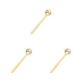 thumbnail image 4 of Decodeary Tea Spoon For Tea Essential Teaware For Tea Drinking - Exquisite And Practical Stainless Steel Spoon Stainless Steel Cat's Claw gold 1 3Set, 4 of 6