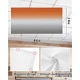 thumbnail image 7 of Fluorescent Light Covers for Ceiling Lights 2 Pack, Burnt Orange Gray Ombre Magnetic Ceiling Light Covers 2x4ft for Classroom Office School, Modern Gradient Abstract Art Drop Ceiling Light Shade, 7 of 7