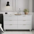 thumbnail image 2 of Manhattan Comfort Granville Engineered Wood Double Dresser in White, 2 of 11