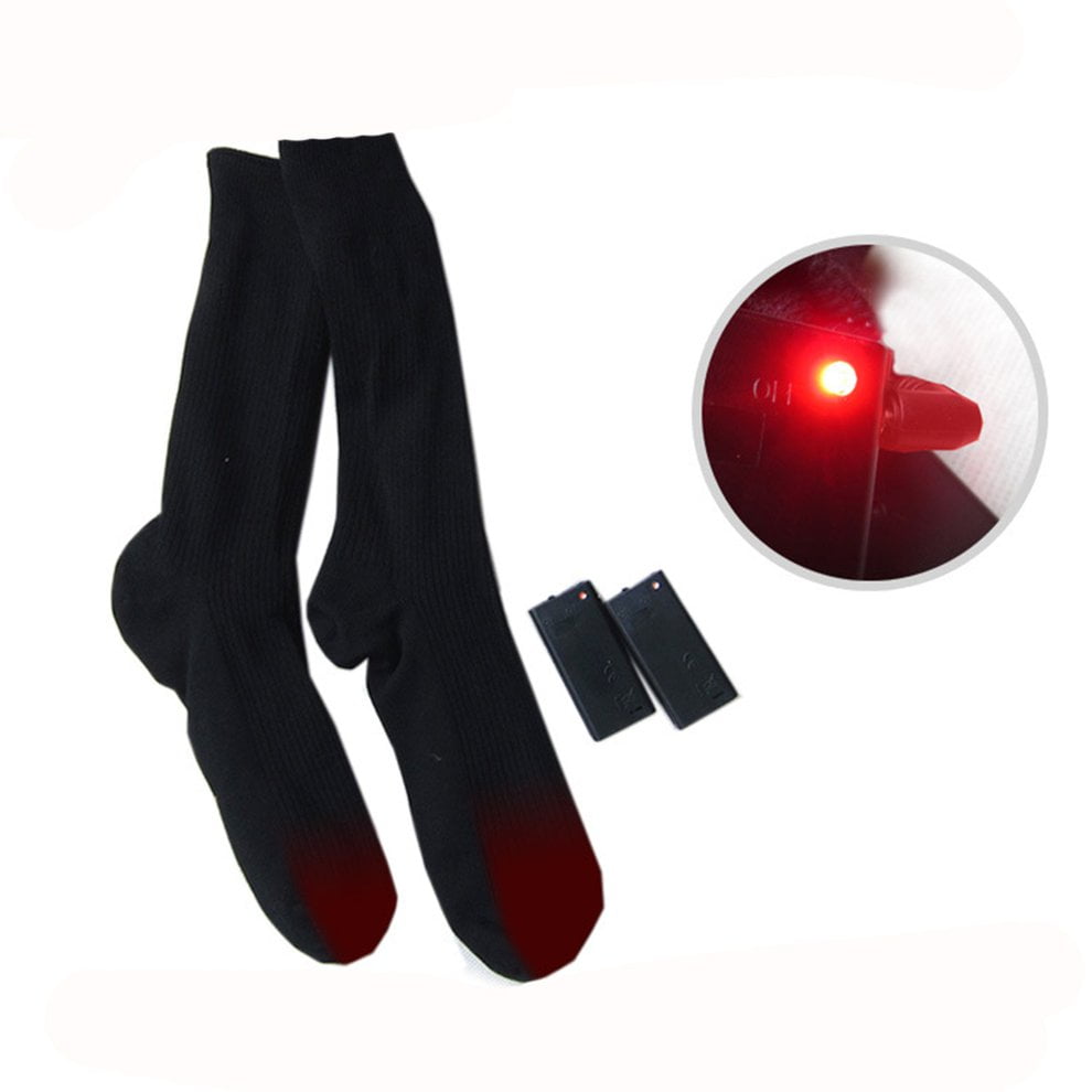 Adjustable Temperature Electric Heated Socks Thermal Heating Long