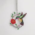 thumbnail image 4 of Decoración de pared con pájaros multicolor acrílicos, colibrí para colgar en ventanas o puertas exteriores C, 4 of 9