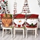 thumbnail image 3 of Nuevo Conjunto de sillas decorativas navideñas, conjunto de taburete, nueva funda para silla de muñeca, muebles decorativos para el hogar europeos y americanos, 3 of 4