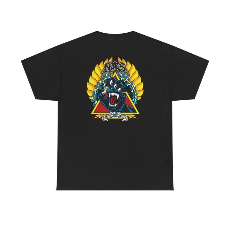 SCREAMING PANTHER Santa Monica Airlines Natas Kaupas Skateboard T