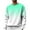 Mint Green, variant on Sweatshirts For Men Gradient Color Printed Casual Crewneck Plus Size Long Sleeve Tops Sporty Hoodless Sweatshirt For Fall Winter