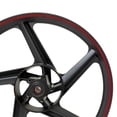 thumbnail image 4 of Rin Delantero Filo Rojo Negro Italika Dt 150 S (20-23), 4 of 4