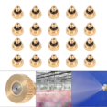 thumbnail image 5 of Gegong Fine Atomization Nozzle,Brass Misting Nozzles For Cooling System 0.4 Mm 10/24 UNC Garden 20pcs, 5 of 8