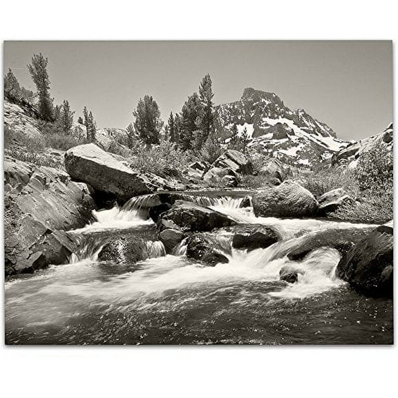 Ansel Adams Photo Near Thousand Island Lake California Art Print - 11x14 Unframed Art Print - Great Living Room Decor or Gift to Ansel Adams Fans