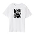 thumbnail image 3 of Camiseta de manga corta de verano para mujer para viajes deportivos, caminar, vacaciones, calle. XL, 3 of 7