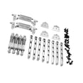 thumbnail image 5 of Kokiya 1/12 Scale RC Car Metal Upgrade Kits Front and Rear Tie Rod Base Shock Absorbers Argent, 5 of 9