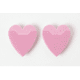 thumbnail image 3 of Skip The Spa Silicone Face Exfoliators Heart Shaped Scrubbers 2-Pack Pink - Purple, 3 of 6