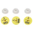 thumbnail image 1 of Ear Identification Card, Convenient Identification Anti Dropping  Ear Tag Stable  For Farm For Household, 1 of 8