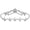 Rustic White, variant on Comfify Rustic White Cast Iron Wall Hanger with 5 Hooks – Farmhouse Coat Rack for Coats, Towels & Keys