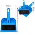 thumbnail image 2 of Mini Dustpan Brush Set Portable Plastic Brush Set (Blue) for any small animals, guinea pigs, cleaning, 2 of 4