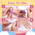 thumbnail image 3 of Set de esmaltes de uñas ETYJO Kids 12 Rainbow Colors 3-12 años, 3 of 7
