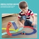 thumbnail image 2 of Juego De Vagones Eléctricos De Riel Flexible Juguete de ensamblaje de vagones de ferrocarril, juguetes de pista de ranura flexible para niños, niñas y niños ( ) 92 piezas, 2 of 6